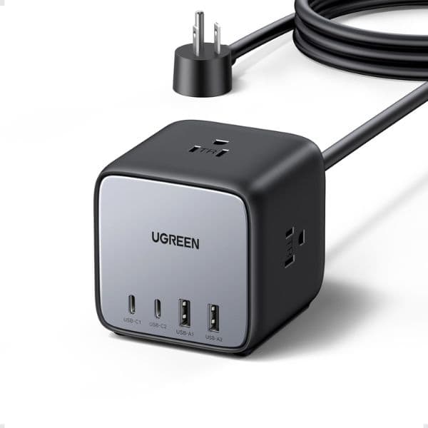 UGREEN CD268 65W USB C GaN Charging Station-7 Ports Desktop Charger (90906) UGREEN CD268 65W USB C GaN Charging Station-7 Ports Desktop Charger (90906)