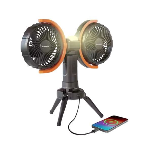 Porodo Lifestyle Dual-Head Oscillating Fan Porodo Lifestyle Dual-Head Oscillating Fan