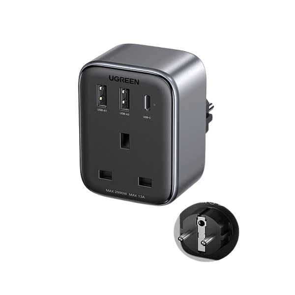 UGREEN CD314 (15290) 4-in-1 Travel Plug Adapter UGREEN CD314 (15290) 4-in-1 Travel Plug Adapter