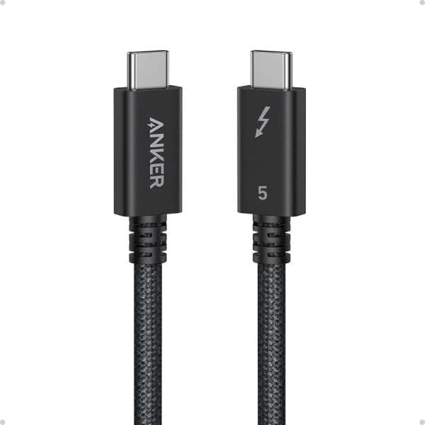 Anker Prime Thunderbolt 5 Cable 80 Gbps 240W 3.3 ft Anker Prime Thunderbolt 5 Cable 80 Gbps 240W 3.3 ft