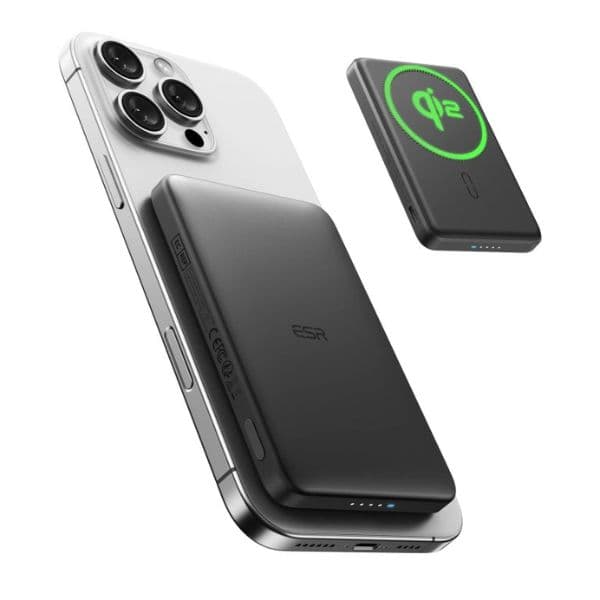ESR Qi2 5000 mAh MagSlim Kickstand Power Bank ESR Qi2 5000 mAh MagSlim Kickstand Power Bank