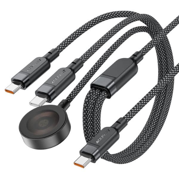 ACEFAST C6-11 3-in-1 100W Charging Data Cable with Wireless Charger ACEFAST C6-11 3-in-1 100W Charging Data Cable with Wireless Charger