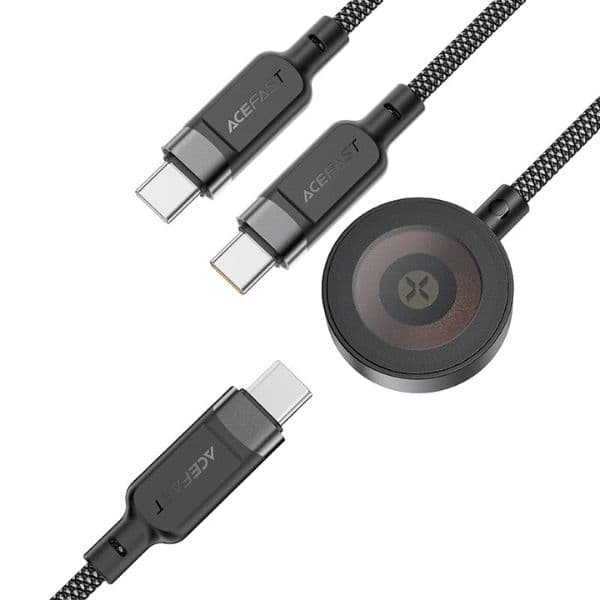 ACEFAST C6-11 3-in-1 100W Charging Data Cable with Wireless Charger ACEFAST C6-11 3-in-1 100W Charging Data Cable with Wireless Charger