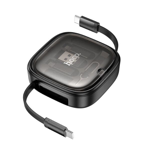 Hoco U140 Retractable Charging Data Cable Set Hoco U140 Retractable Charging Data Cable Set