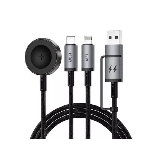 WiWU Wi-C050 Legend 3 in 2 100W Cable WiWU Wi-C050 Legend 3 in 2 100W Cable