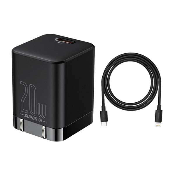 Baseus 20W Super Si Pro Quick Charger 1C With Cable Baseus 20W Super Si Pro Quick Charger 1C With Cable