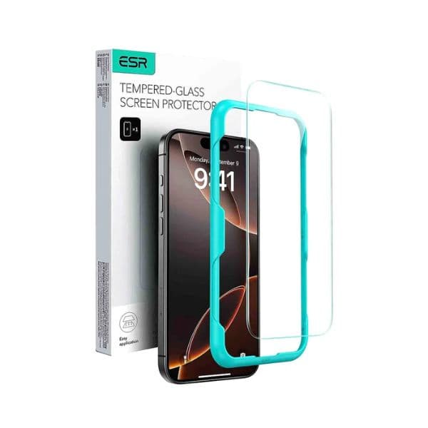 ESR Tempered-Glass Screen Protector for iPhone 16 Pro / 16 Pro Max