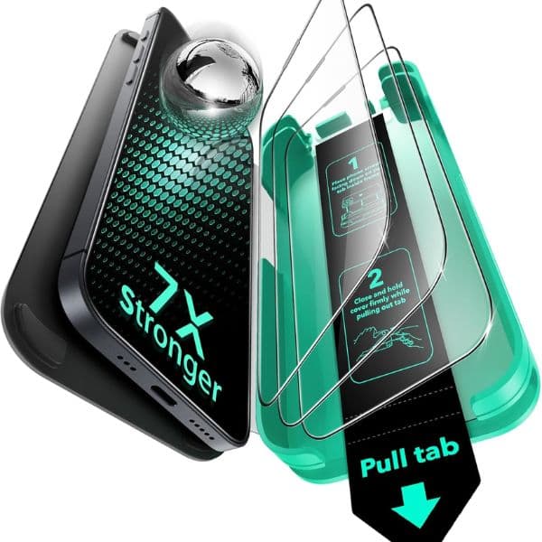 ESR Tempered-Glass Screen Protector for iPhone 16 Pro / 16 Pro Max ESR Tempered-Glass Screen Protector for iPhone 16 Pro / 16 Pro Max