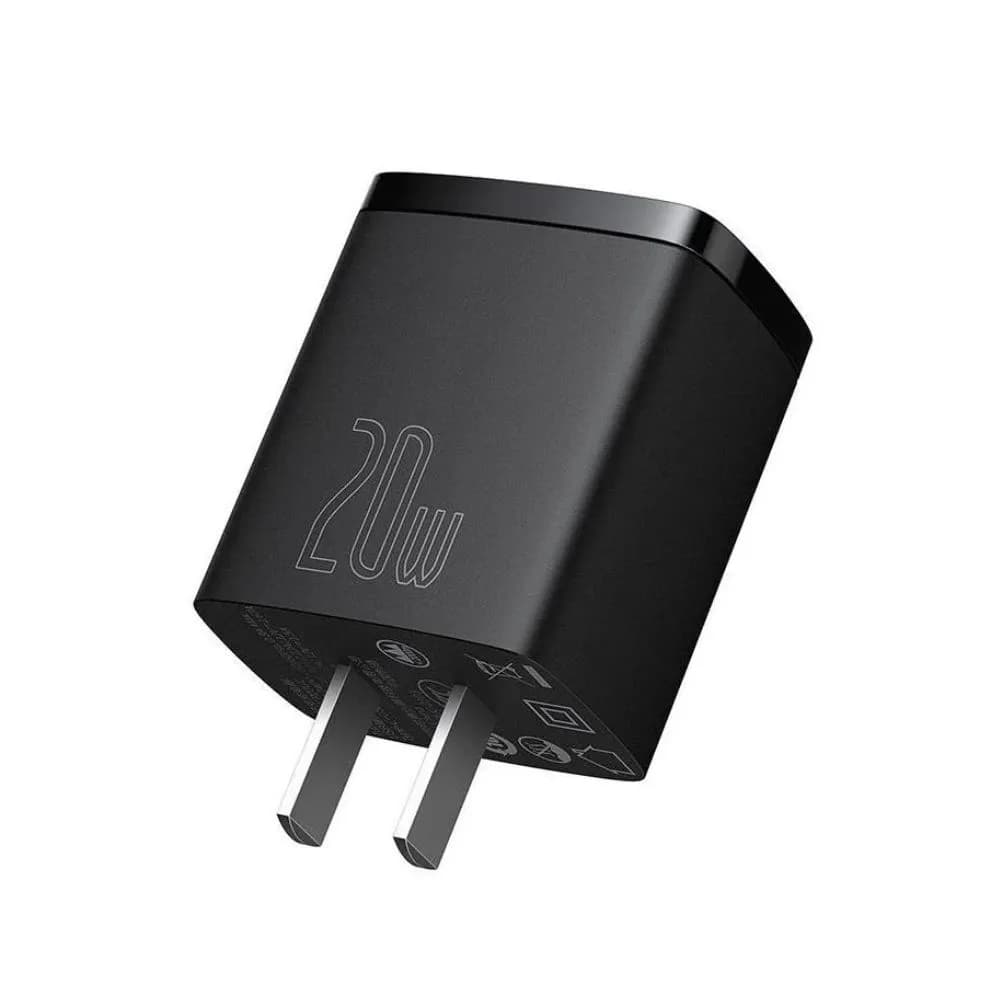 Baseus CCXJ-01 Compact Super Quick Charger Dual Port U+C 20W CN Baseus CCXJ-01 Compact Super Quick Charger Dual Port U+C 20W CN