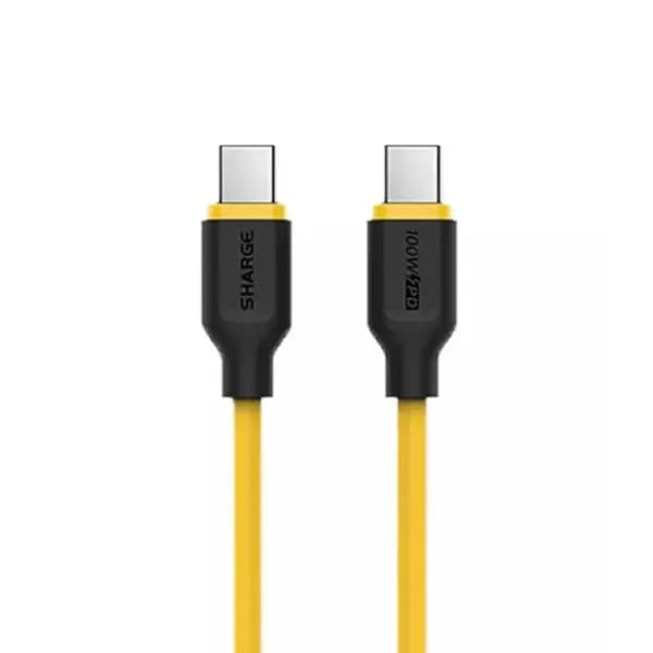 Sharge 100W Type-C to Type-C Fast Charging Data Cable Sharge 100W Type-C to Type-C Fast Charging Data Cable
