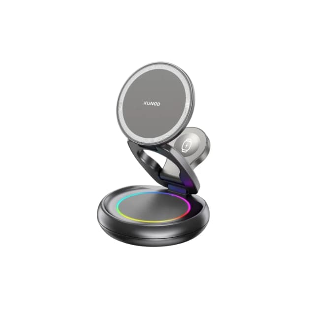 Xundd XDCH-116 Foldable & Rotatable 3in1 Wireless Charger Xundd XDCH-116 Foldable & Rotatable 3in1 Wireless Charger