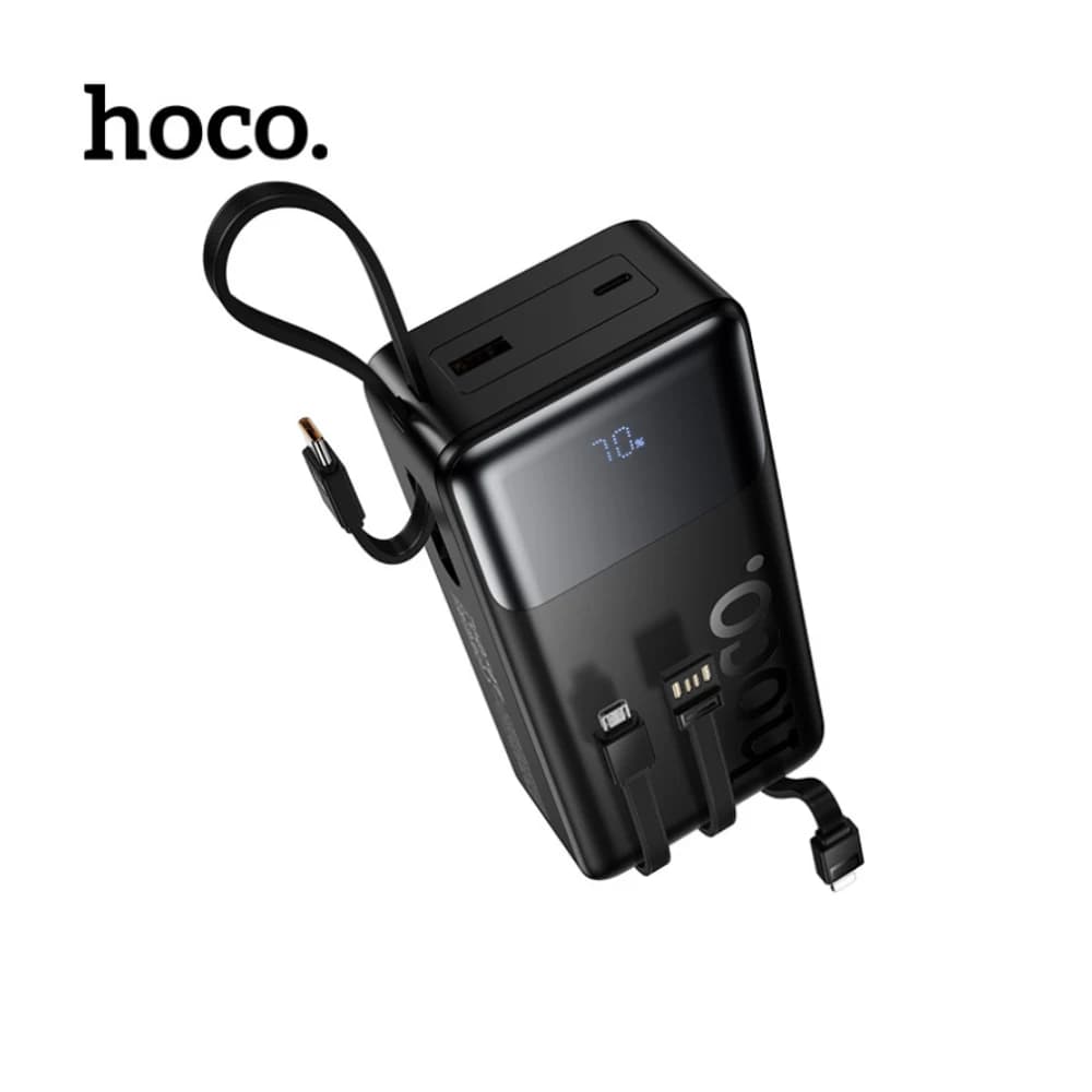 Hoco J156B 22.5W 30000mAh Powerbank with four Cables Hoco J156B 22.5W 30000mAh Powerbank with four Cables