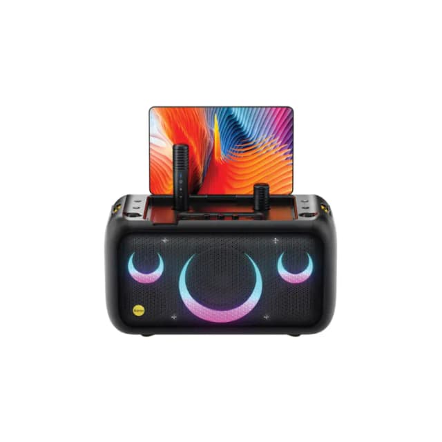 Ikarao Xtreme Break X1 All in One Karaoke Portable Bluetooth Speaker With Built-In 13 Inch Tablet And Wireless Microphone Ikarao Xtreme Break X1 All in One Karaoke Portable Bluetooth Speaker With Built-In 13 Inch Tablet And Wireless Microphone