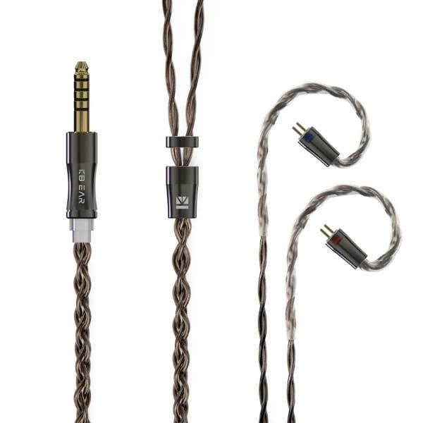 KBEAR Hazy 6N Graphene+Copper-Silver Alloy mixedly braided upgrade cable 4.4mm KBEAR Hazy 6N Graphene+Copper-Silver Alloy mixedly braided upgrade cable 4.4mm