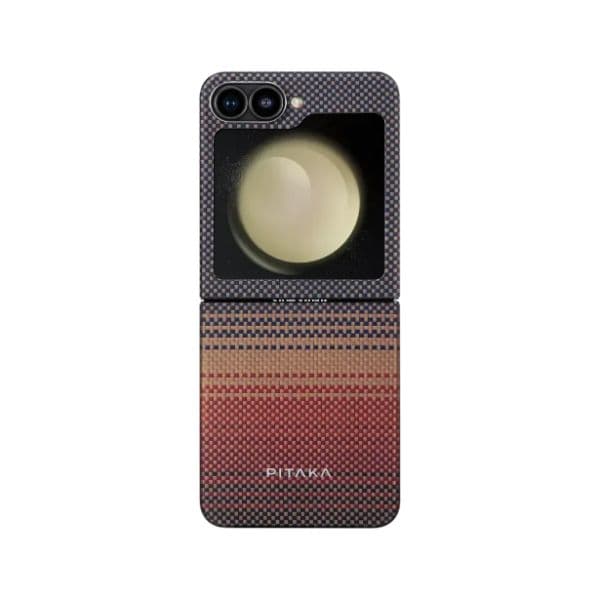 Pitaka MagEZ Case 5 Tactile Woven Case for Galaxy Z Flip6 -Sunset 1500D Pitaka MagEZ Case 5 Tactile Woven Case for Galaxy Z Flip6 -Sunset 1500D