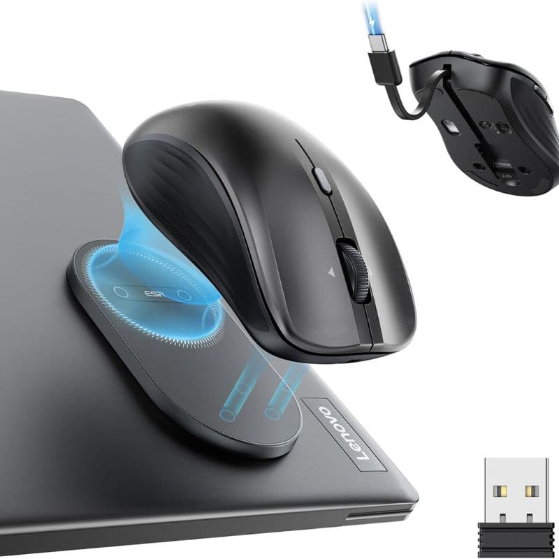 ESR MagMouse Snap to Carry Rechargeable Wireless Mouse ESR MagMouse Snap to Carry Rechargeable Wireless Mouse