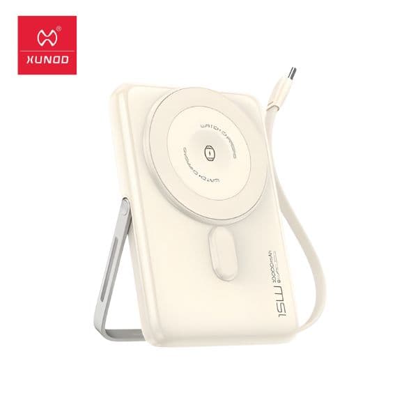 XUNDD XDPB-026 PD 20W Magnetic Wireless Power Bank with Stand XUNDD XDPB-026 PD 20W Magnetic Wireless Power Bank with Stand