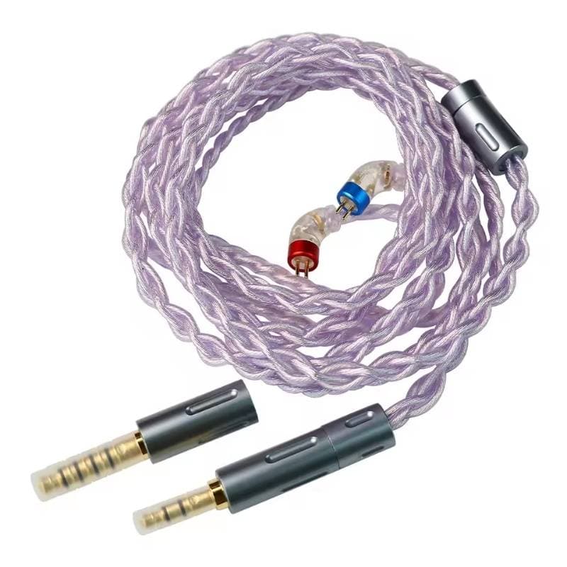 CVJ Flora Silver Plated Wired Headphone Upgrade Cable 0.78 3.5mm CVJ Flora Silver Plated Wired Headphone Upgrade Cable 0.78 3.5mm