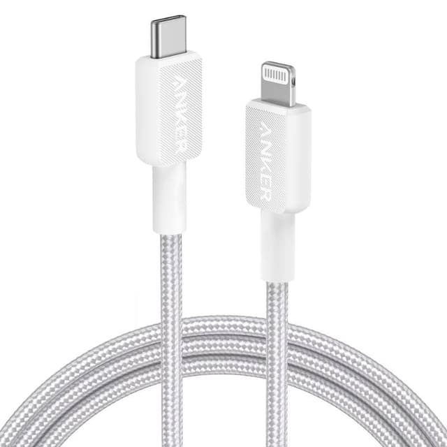 Anker 322 USB-C to Lightning Connector 6ft Braided Cable Anker 322 USB-C to Lightning Connector 6ft Braided Cable
