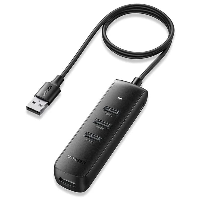 UGREEN 20486 0.5m USB Hub 4 Ports USB Adapter USB 3.0 Data Transfer Converter UGREEN 20486 0.5m USB Hub 4 Ports USB Adapter USB 3.0 Data Transfer Converter