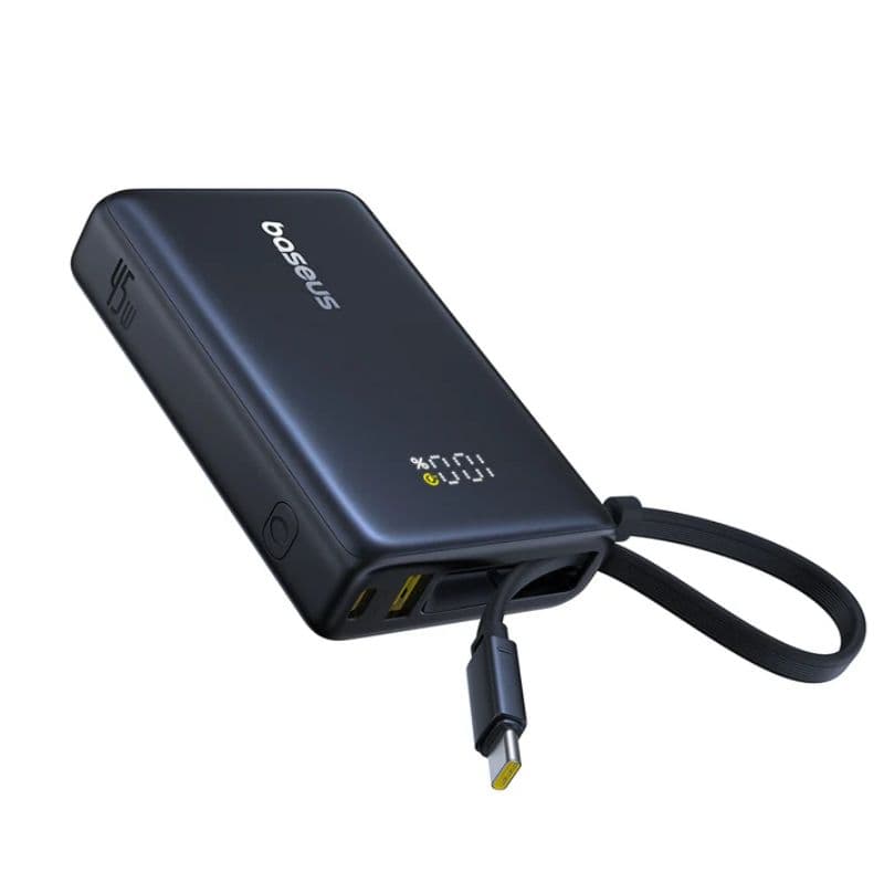 Baseus Picogo Power Bank 45W 10000mAh With Built-in Cable Baseus Picogo Power Bank 45W 10000mAh With Built-in Cable