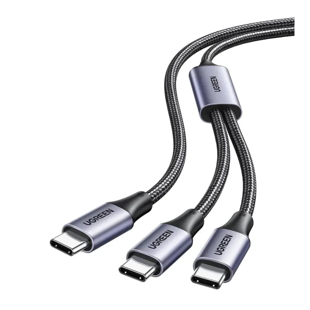 UGREEN US561 2-in-1 Universal 100W PD Type-C Fast Charging Cable (1.5m) | 35087 UGREEN US561 2-in-1 Universal 100W PD Type-C Fast Charging Cable (1.5m) | 35087