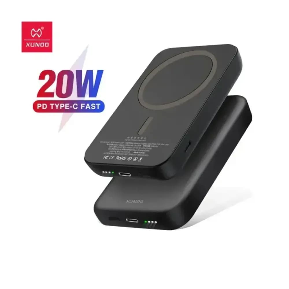 XUNDD XDCH-047 10000mAh 20W Magnetic Wireless Charging Power Bank XUNDD XDCH-047 10000mAh 20W Magnetic Wireless Charging Power Bank