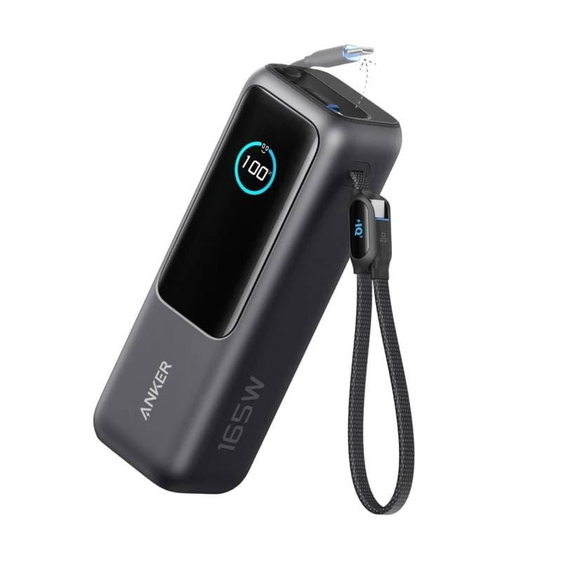 Anker Zolo 165W Laptop Power Bank 25K mAh with Smart Display (A1695) Anker Zolo 165W Laptop Power Bank 25K mAh with Smart Display (A1695)
