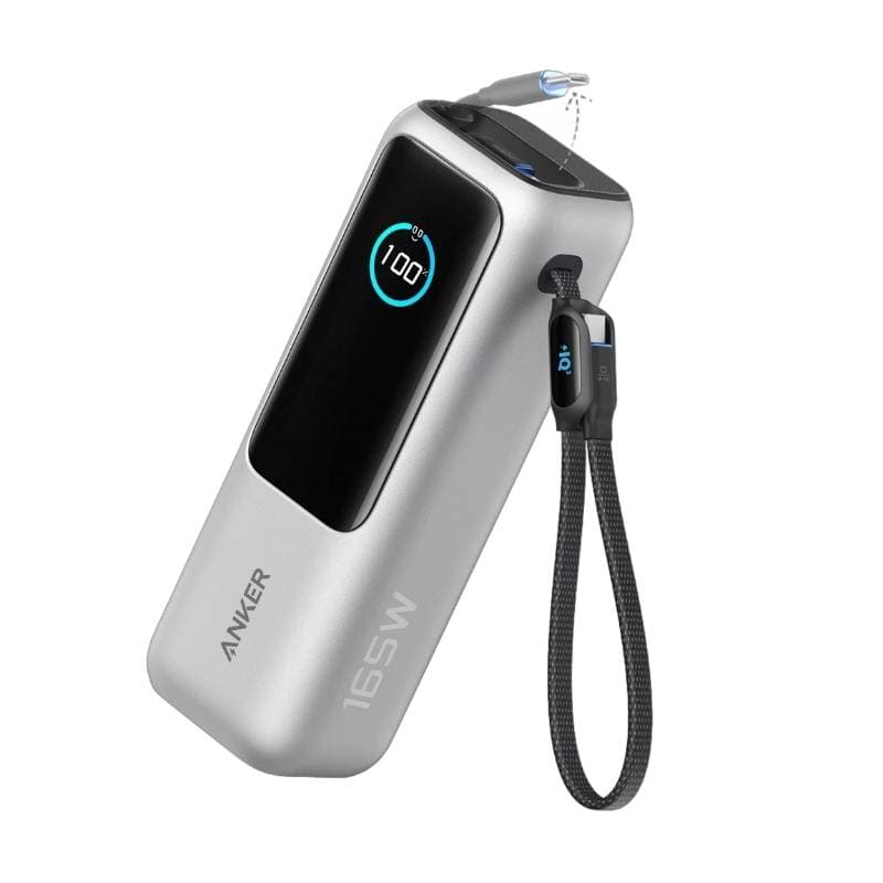 Anker Zolo 165W Laptop Power Bank 25K mAh with Smart Display (A1695) Anker Zolo 165W Laptop Power Bank 25K mAh with Smart Display (A1695)