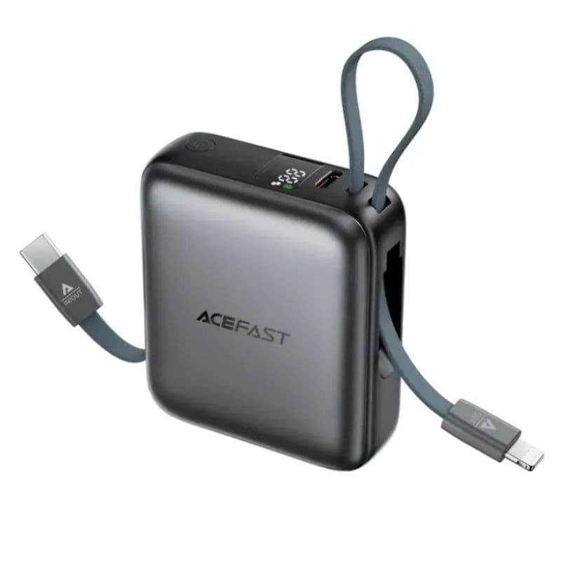 ACEFAST M23 Power Bank 10000mAh 22.5W Built-In Dual Cables ACEFAST M23 Power Bank 10000mAh 22.5W Built-In Dual Cables