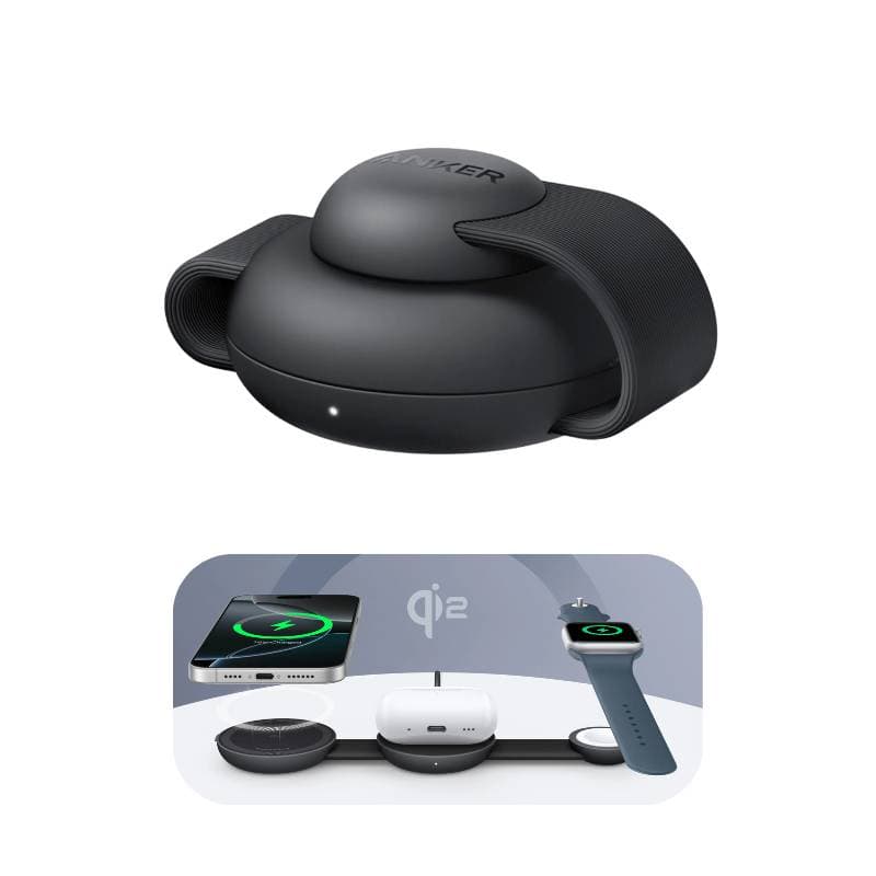 Anker A25M8 Ultra Compact 3in1 Qi2 Wireless Charger Anker A25M8 Ultra Compact 3in1 Qi2 Wireless Charger