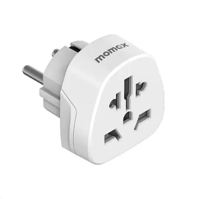 MOMAX UA13 1-World 2500W Global Socket Adapter (EU Plug) MOMAX UA13 1-World 2500W Global Socket Adapter (EU Plug)
