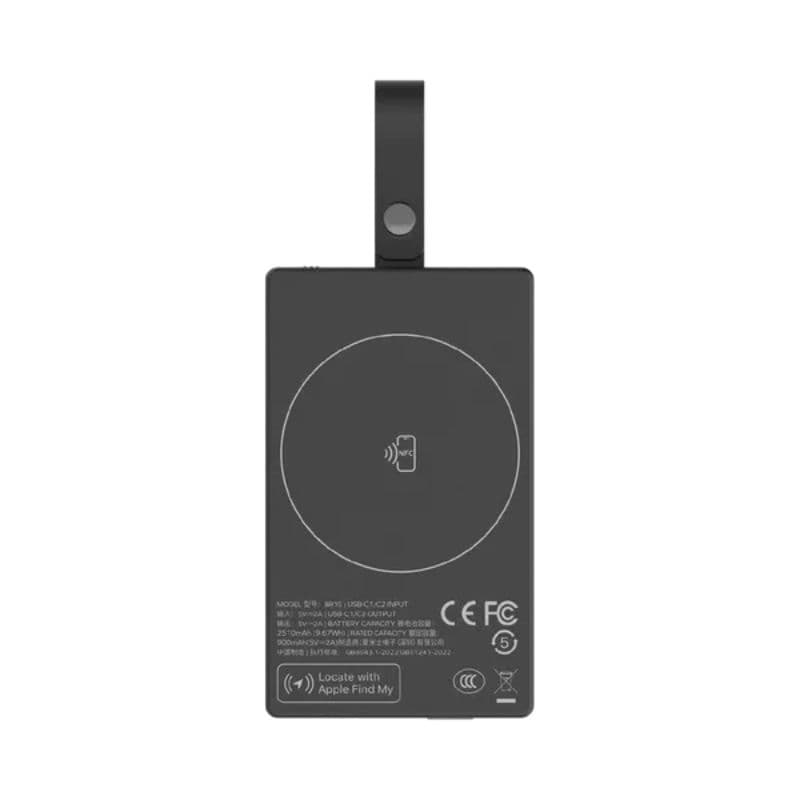 MOMAX 1-Power Badge+ 2500mAh Emergency Power Bank With Find My Locator MOMAX 1-Power Badge+ 2500mAh Emergency Power Bank With Find My Locator