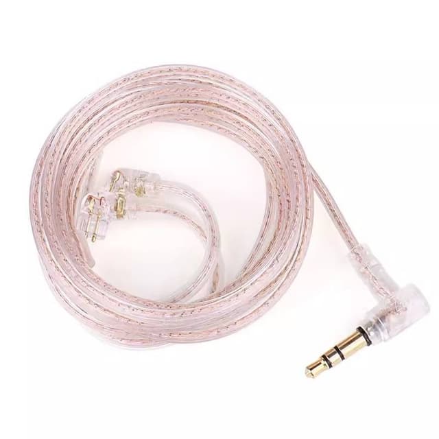 CVJ Oxygen Free Copper Upgrade Cable QDC S Pin With Mic CVJ Oxygen Free Copper Upgrade Cable QDC S Pin With Mic