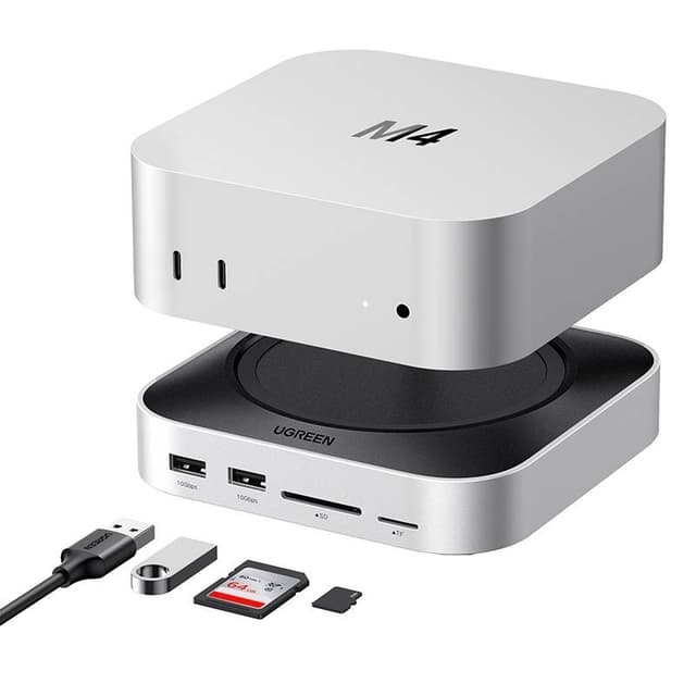 UGREEN CM841 11 in 1 Mac mini M4/M4 Pro Docking Station UGREEN CM841 11 in 1 Mac mini M4/M4 Pro Docking Station