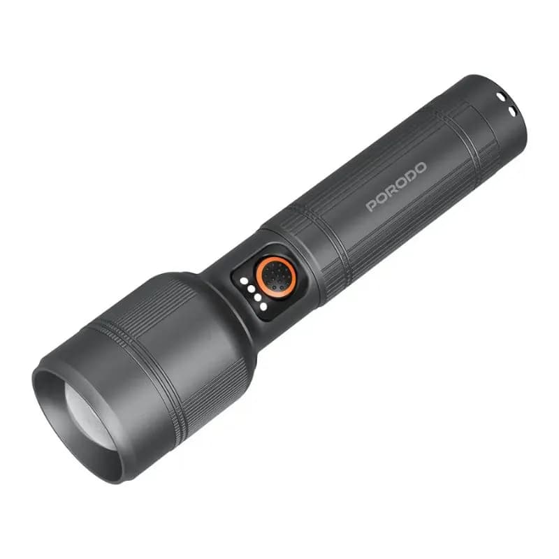 Porodo Lifestyle Lumalite 2500 Rechargeable Flashlight Porodo Lifestyle Lumalite 2500 Rechargeable Flashlight