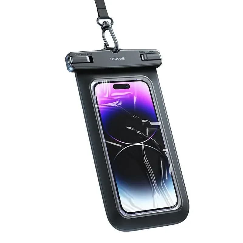 USAMS US-YD012 6.7 Inch Waterproof Swimming Mobile Phone Bag USAMS US-YD012 6.7 Inch Waterproof Swimming Mobile Phone Bag