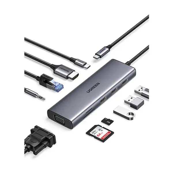 UGREEN Revodok CM498 (15601) 10-in-1 Docking Station UGREEN Revodok CM498 (15601) 10-in-1 Docking Station