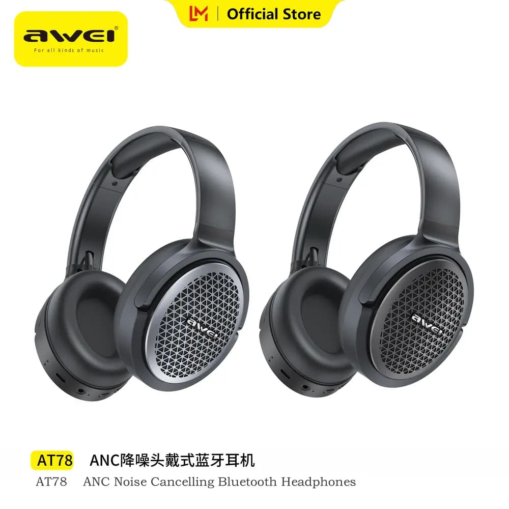 Awei AT78 ANC Bluetooth Wireless Headphones Awei AT78 ANC Bluetooth Wireless Headphones