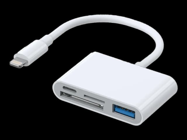 Joyroom S-H142 Lightning 4-in-1 OTG Card Reader Joyroom S-H142 Lightning 4-in-1 OTG Card Reader