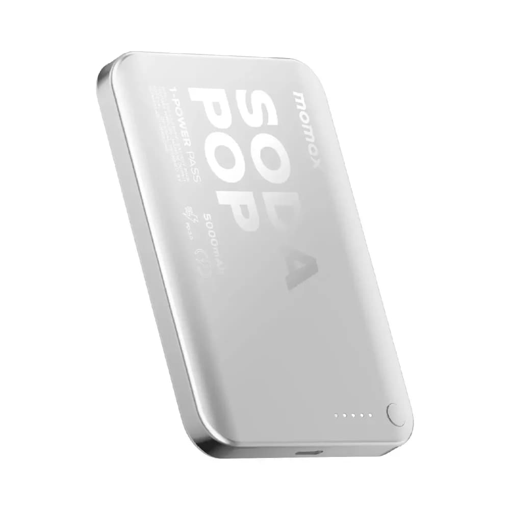 Momax 1-Power Pass Soda Pop Magnetic Wireless Power Bank Momax 1-Power Pass Soda Pop Magnetic Wireless Power Bank