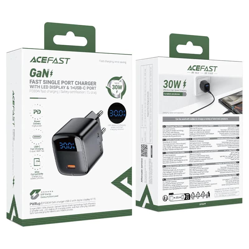 ACEFAST A115 30W GaN USB-C Fast Charger ACEFAST A115 30W GaN USB-C Fast Charger