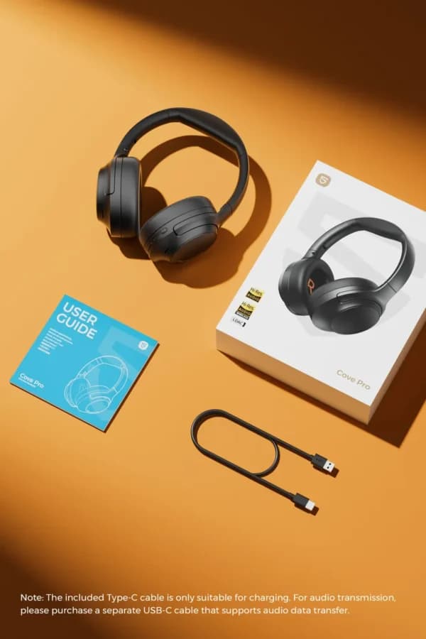 SOUNDPEATS Cove Pro Wireless Over-Ear Headphones SOUNDPEATS Cove Pro Wireless Over-Ear Headphones