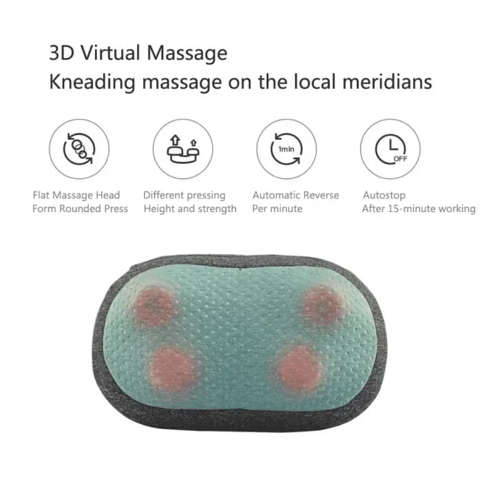 Xiaomi Lefan LF-YK006 Wireless 3D Massage Pillow Xiaomi Lefan LF-YK006 Wireless 3D Massage Pillow