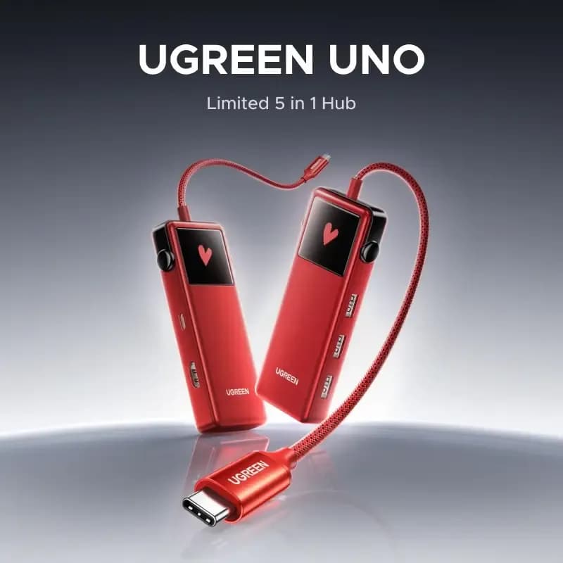 UGREEN x Jackson Yee Series Uno 5-in-1 USB-C Hub 4K UGREEN x Jackson Yee Series Uno 5-in-1 USB-C Hub 4K