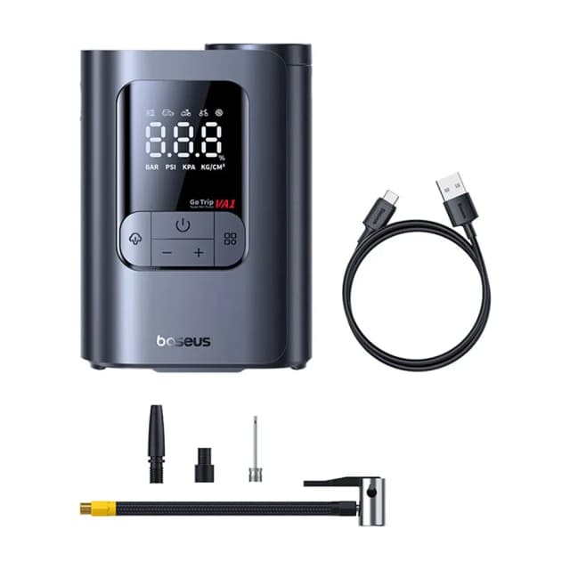 Baseus GoTrip VA1 Super Mini Wireless Inflator 19-Cylinder Baseus GoTrip VA1 Super Mini Wireless Inflator 19-Cylinder