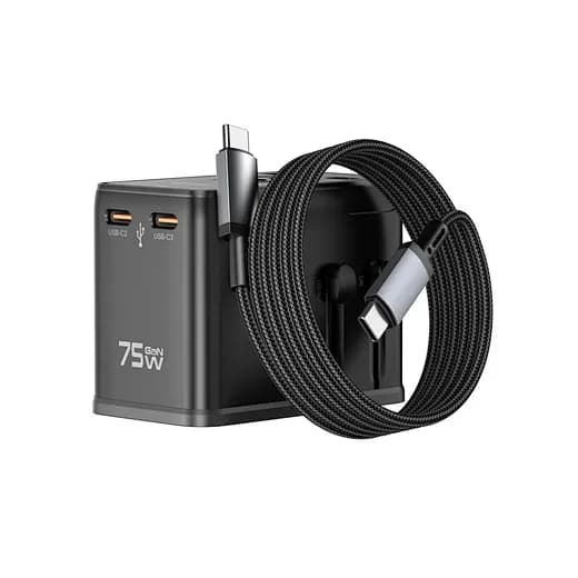 WiWU 75W Universal Plug Adapter Cable Combo Wi-UA015 WiWU 75W Universal Plug Adapter Cable Combo Wi-UA015