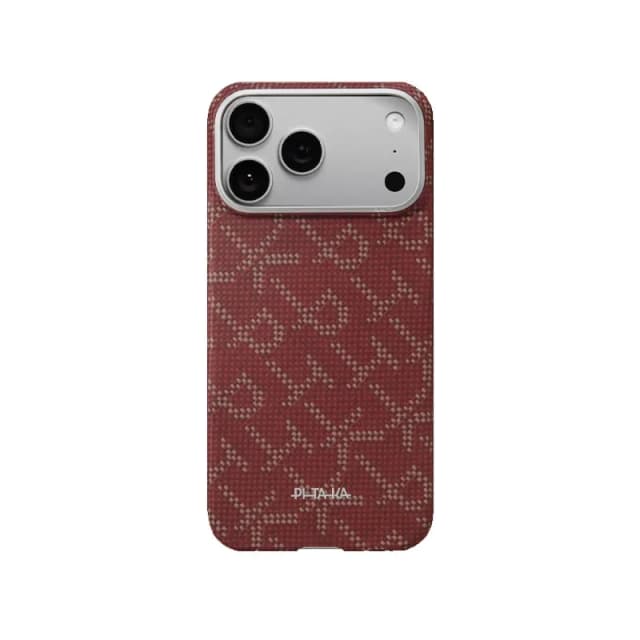 PITAKA Edge Gold Red Case for iPhone 17 Pro Max PITAKA Edge Gold Red Case for iPhone 17 Pro Max