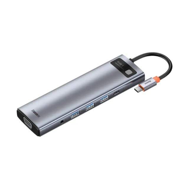 Baseus Metal Gleam Series 11 in 1 Type-C Hub Baseus Metal Gleam Series 11 in 1 Type-C Hub