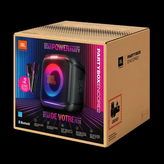 JBL PartyBox Encore 2 100W Portable Bluetooth Speaker JBL PartyBox Encore 2 100W Portable Bluetooth Speaker